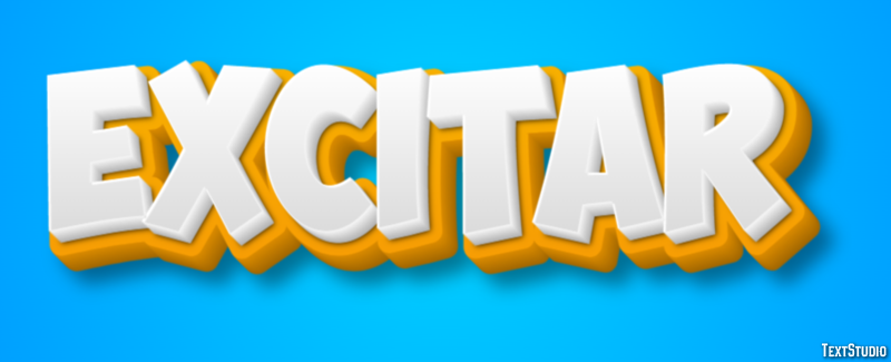 Excitar Texteffekt