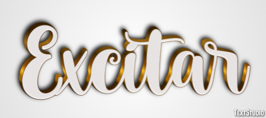 Excitar Texteffekt