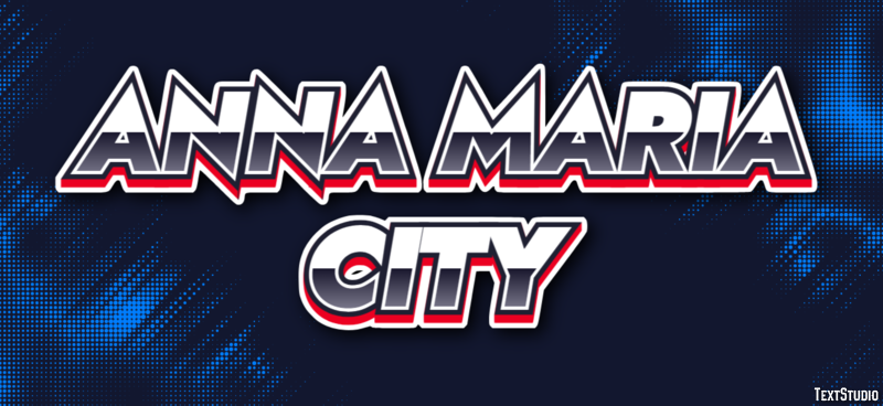 Anna Maria City Effetto testo