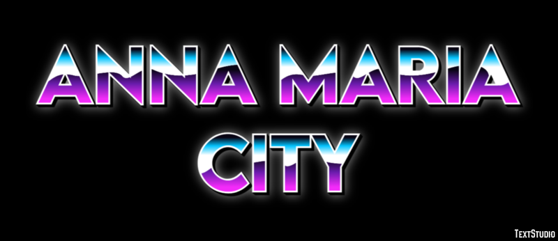 Anna Maria City Effetto testo