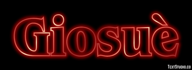 Giosuè Effetto testo