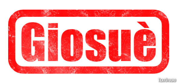 Giosuè Effetto testo