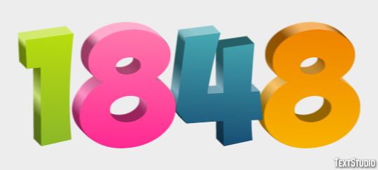 1848 Effetto testo