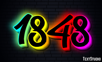 1848 Effetto testo