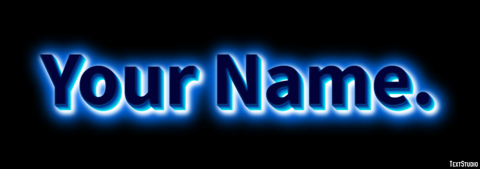 Your Name. Efecto de Texto