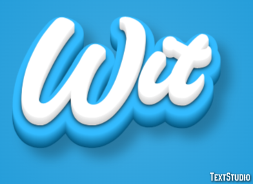 Wit Efekt tekstowy