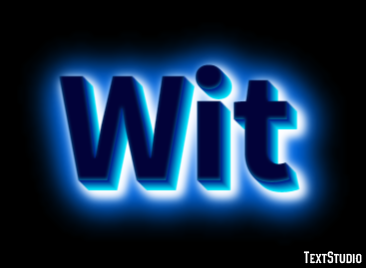 Wit Efekt tekstowy