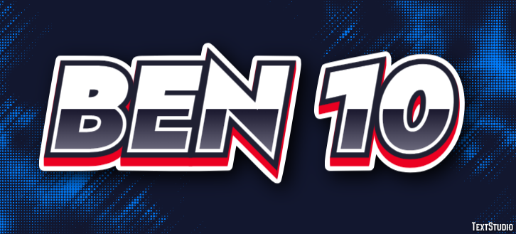 Ben 10 テキスト効果