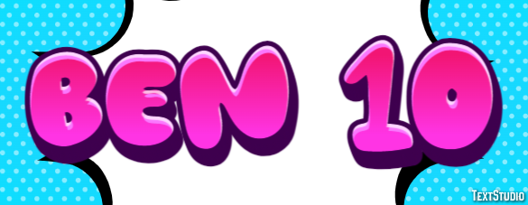 Ben 10 Texteffekt