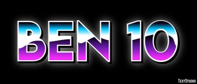 Ben 10 Texteffekt