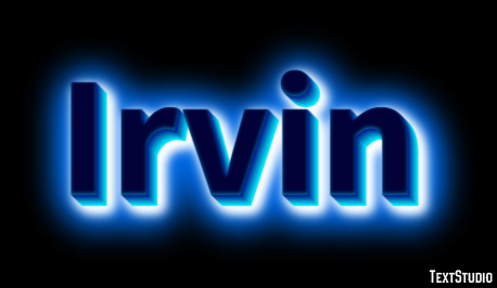 Irvin Text Effect