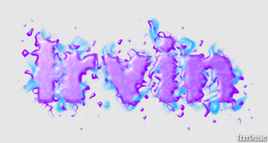 Irvin Text effect