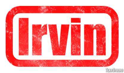 Irvin Text Effect