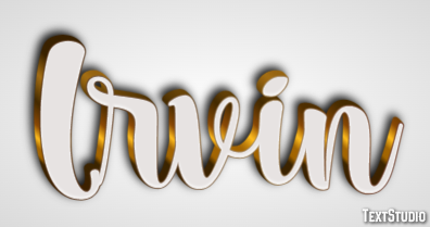 Irvin Texteffekt