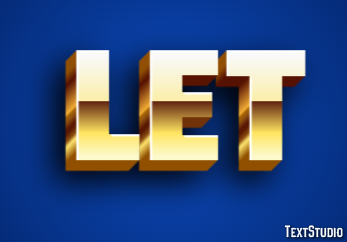 Let Text Effect