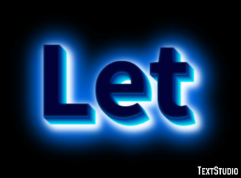 Let Efecto de Texto