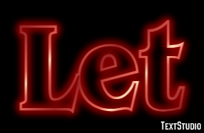 Let Efecto de Texto