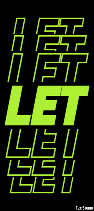 Let Text Effect