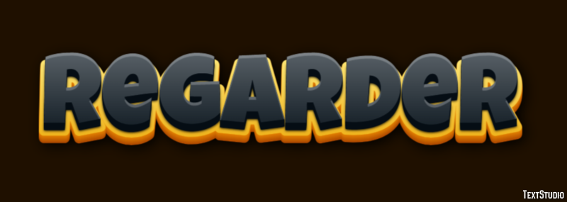 Regarder Text Effect