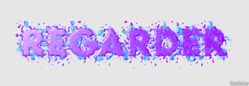 Regarder Text Effect