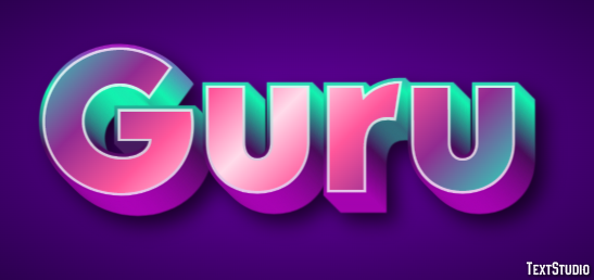 Guru Effetto testo
