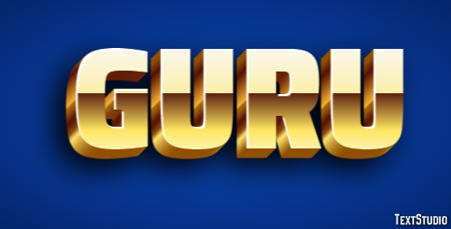Guru Effetto testo