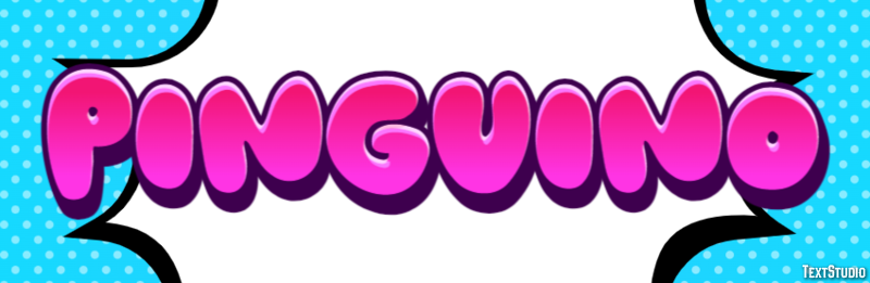 Pinguino Texteffekt
