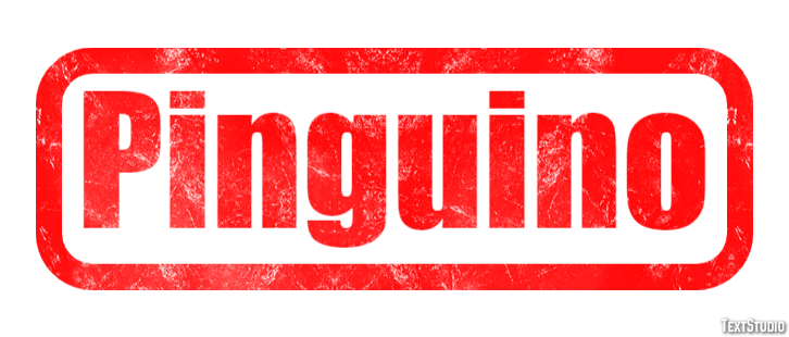 Pinguino Texteffekt