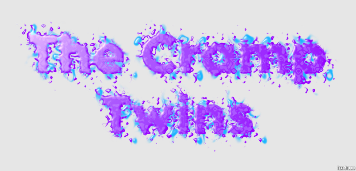 The Cramp Twins テキスト効果