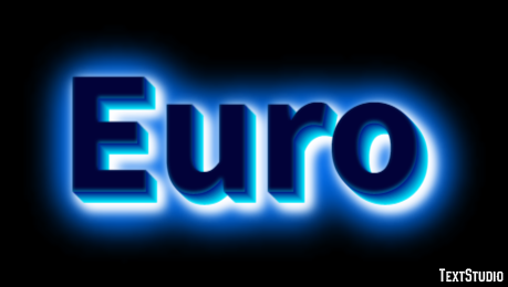 Euro Metin efekti