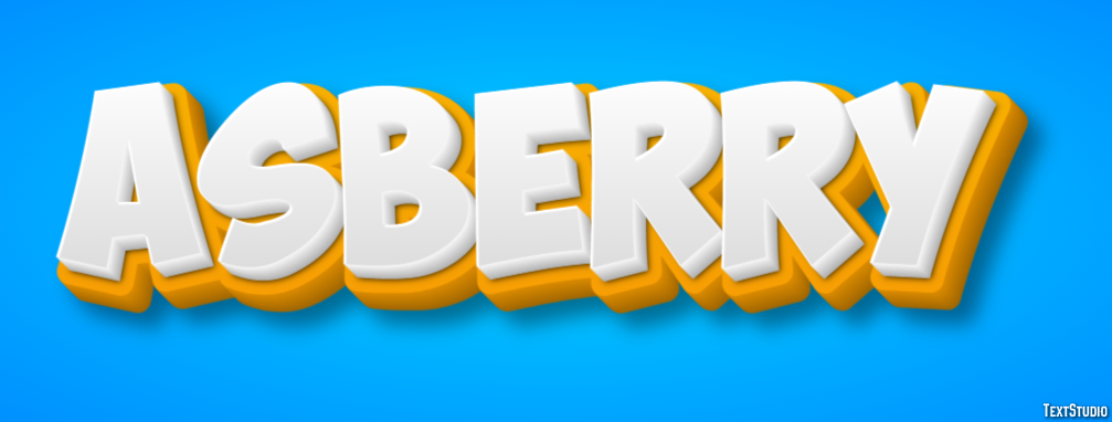 Asberry Effet de Texte