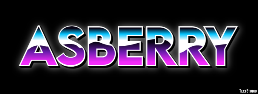 Asberry Efekt tekstowy