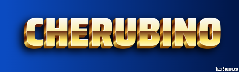 Cherubino Effetto testo