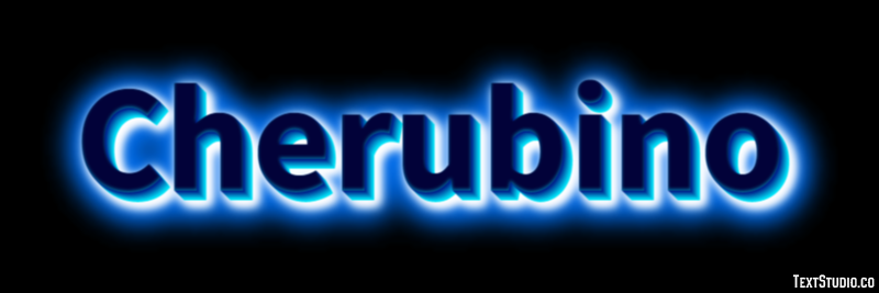 Cherubino Effetto testo