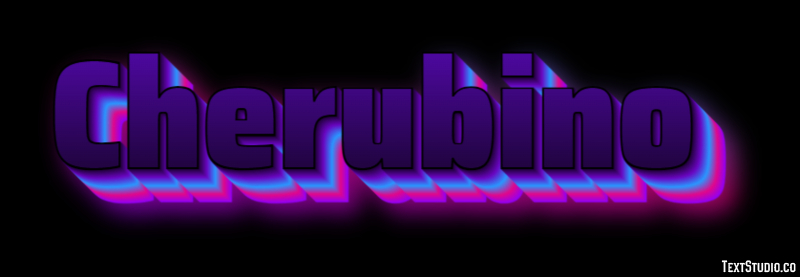 Cherubino Effetto testo