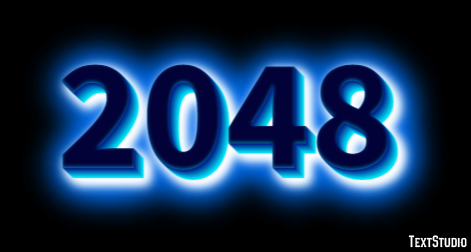 2048 Metin Efekti