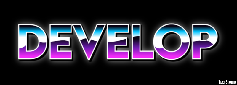 Develop テキスト効果