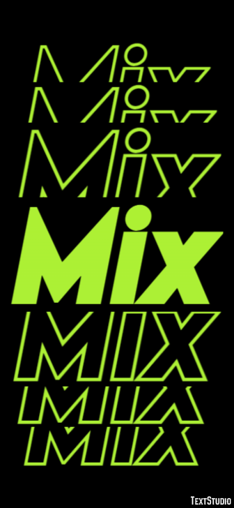 Mix Text Effect