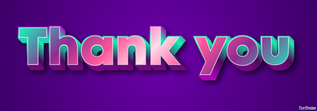 Thank you Texteffekt