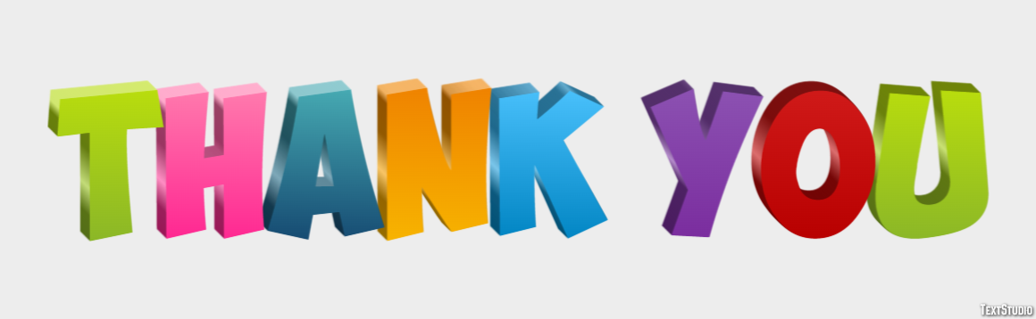 Thank you Texteffekt