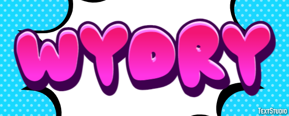 Wydry Efekt tekstowy
