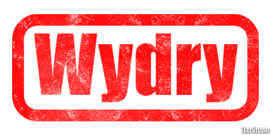 Wydry Tekst effect