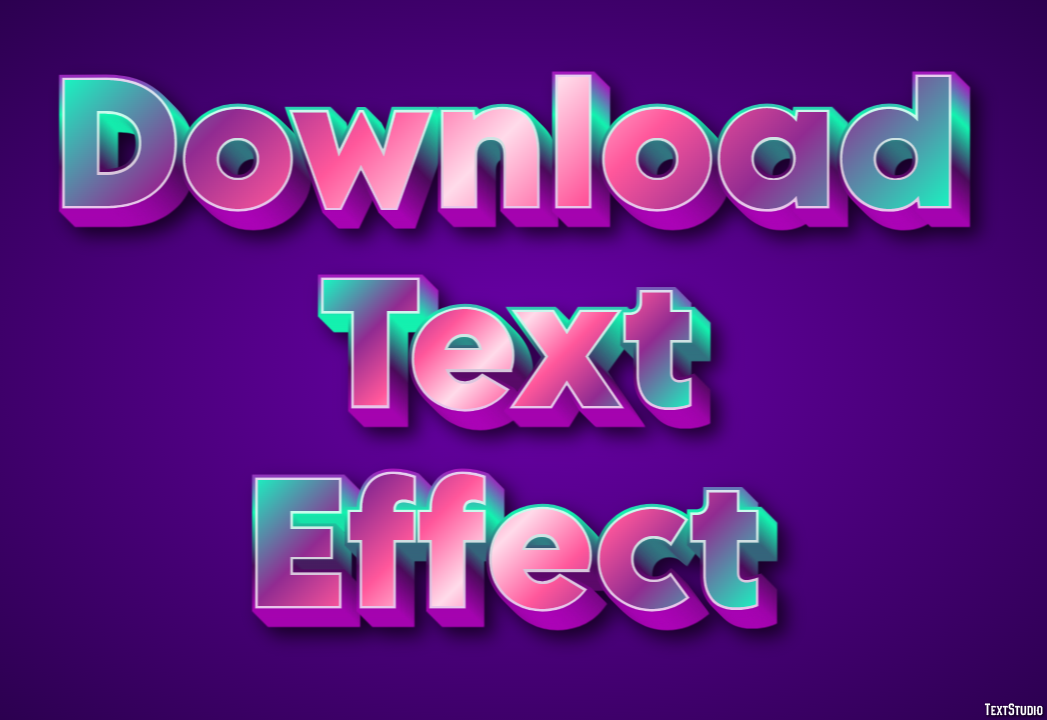 Download Text Effect Texteffekt