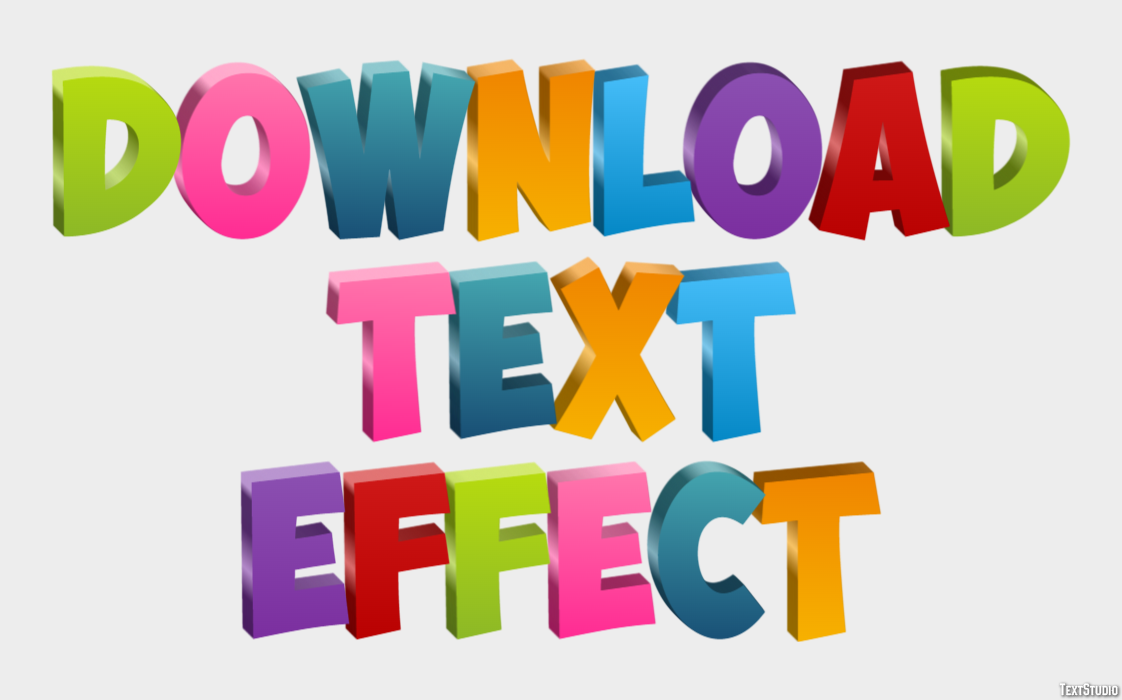 Download Text Effect Texteffekt