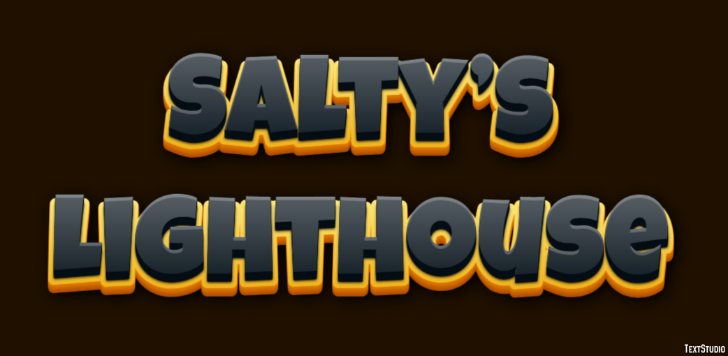 Salty’s Lighthouse Text Effect