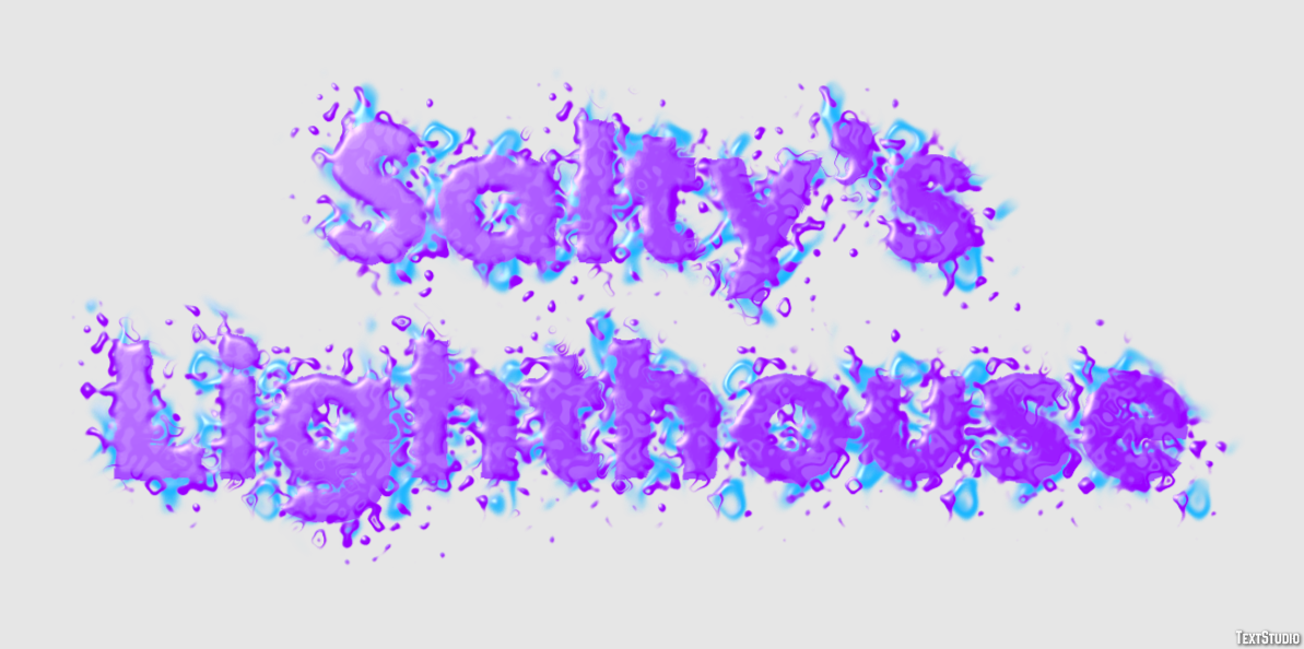 Salty’s Lighthouse Text effect