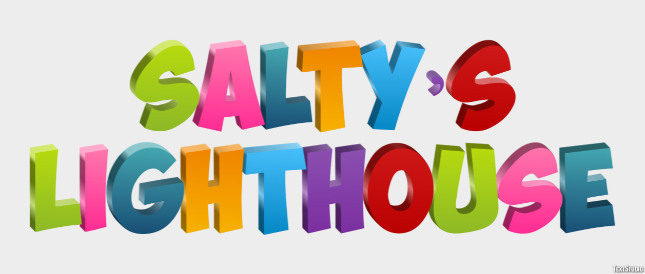 Salty’s Lighthouse Text Effect