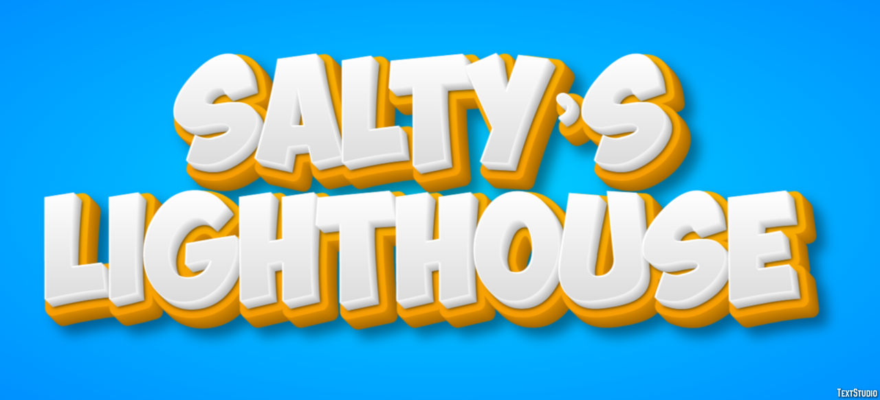 Salty’s Lighthouse Efekt tekstowy