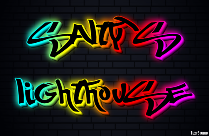 Salty’s Lighthouse Text effect