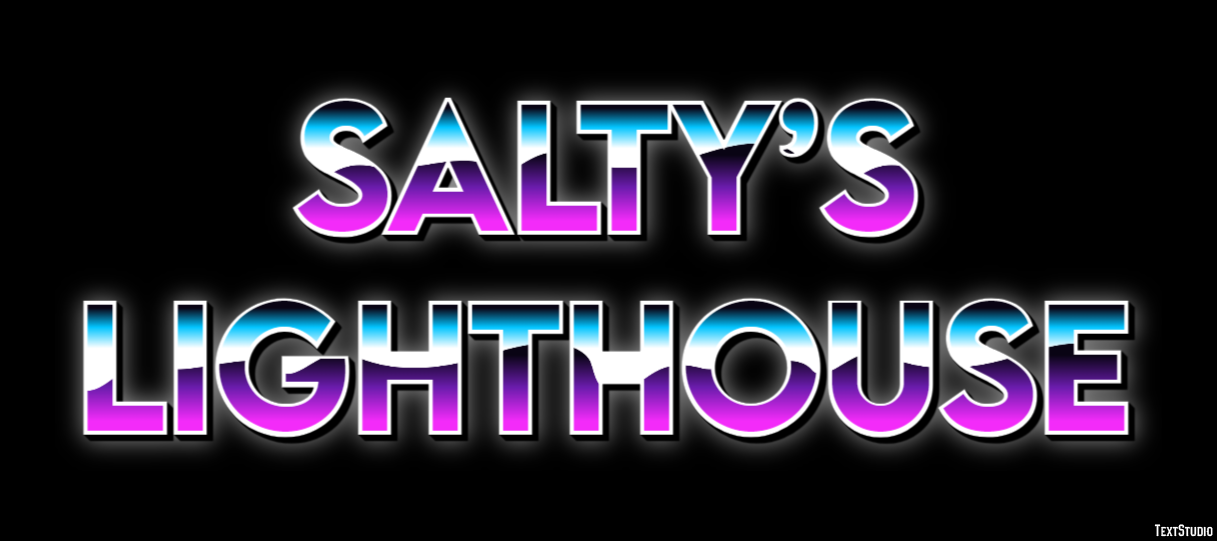 Salty’s Lighthouse Effetto testo
